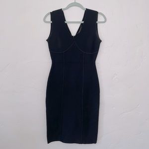 Black BCBG MaxAzria Bandage dress